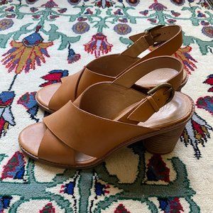 Madewell Leather Ruthie Crisscross Sandal